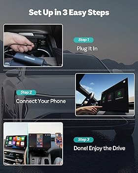 Amazon.com: OTTOCAST Mirror Touch with Wireless Carplay Adapter